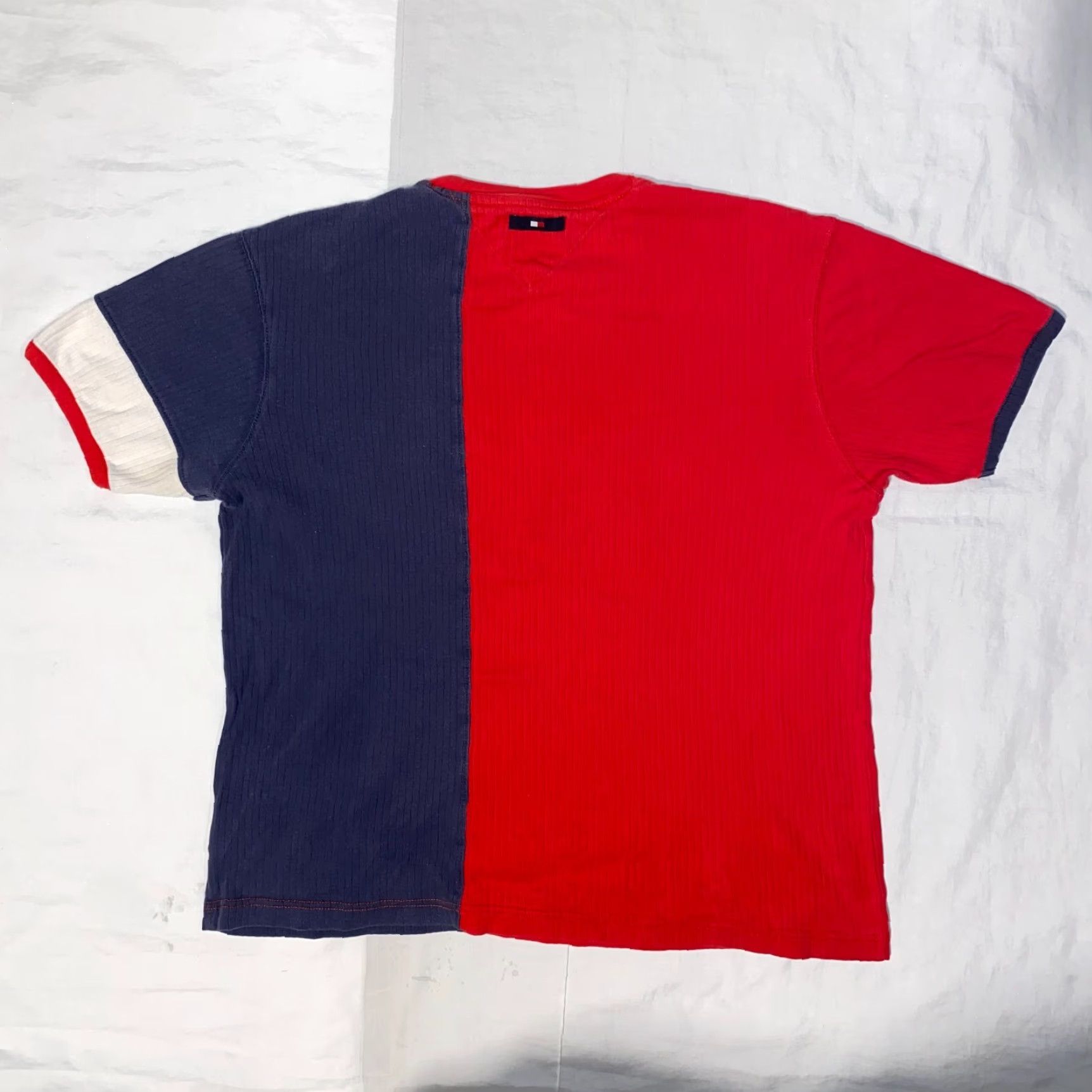 Tommy Hilfiger VINTAGE Tommy Hilfiger Tommy Jeans T-Shirt Shirt Men M Red Logo Crew Neck Short Sleeve Multi-Season Cotton Size US M / EU 48-50 / 2 - 4 Thumbnail