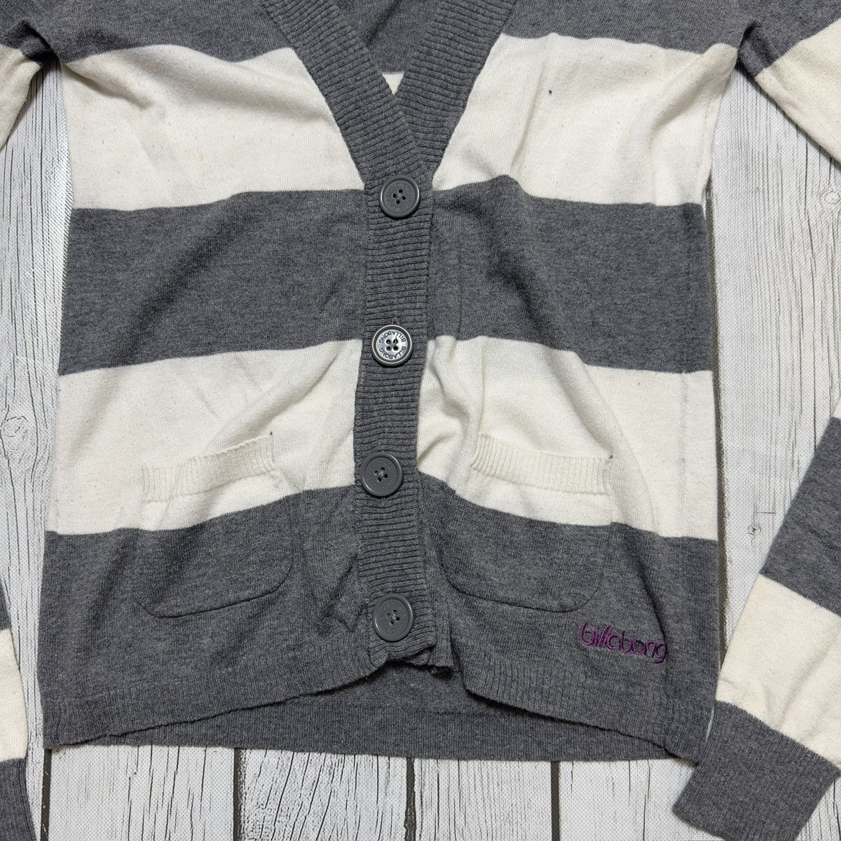 Billabong × Vintage Vintage Billabong cardigan sweater Size S / US 4 / IT 40 - 3 Thumbnail