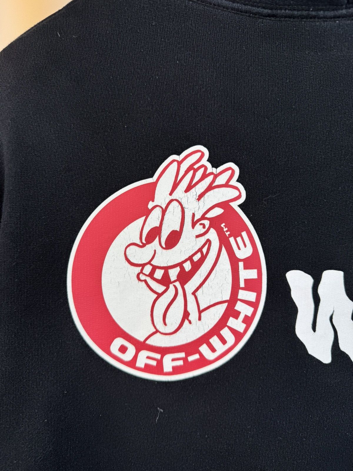 Off-White × Virgil Abloh Off-White SS21 Red Tongue Out Over Logo Printing Loose Fit Size XS / US 0-2 / IT 36-38 - 13 Thumbnail