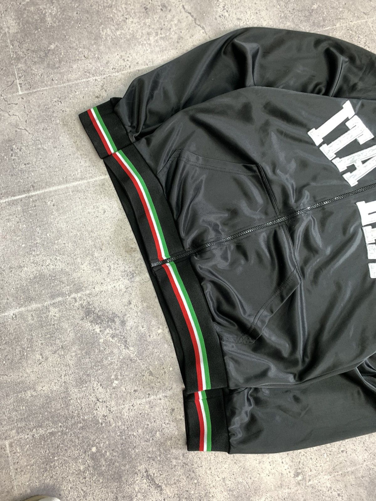 Italic Vintage Zip Hoodie Italy blockcore faded sk8 y2k Size US XL / EU 56 / 4 - 6 Thumbnail