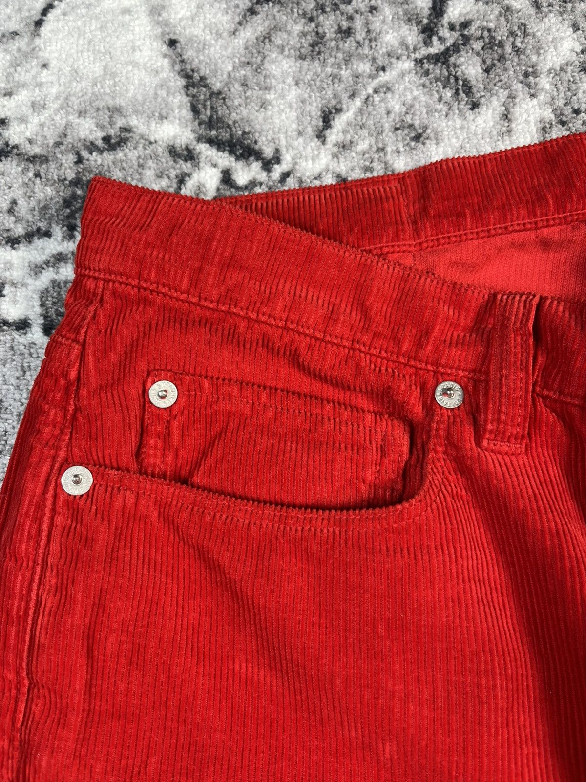 Zadig & Voltaire Zadig & Voltaire Red Corduroy Pants Size 33 Size US 33 - 4 Thumbnail
