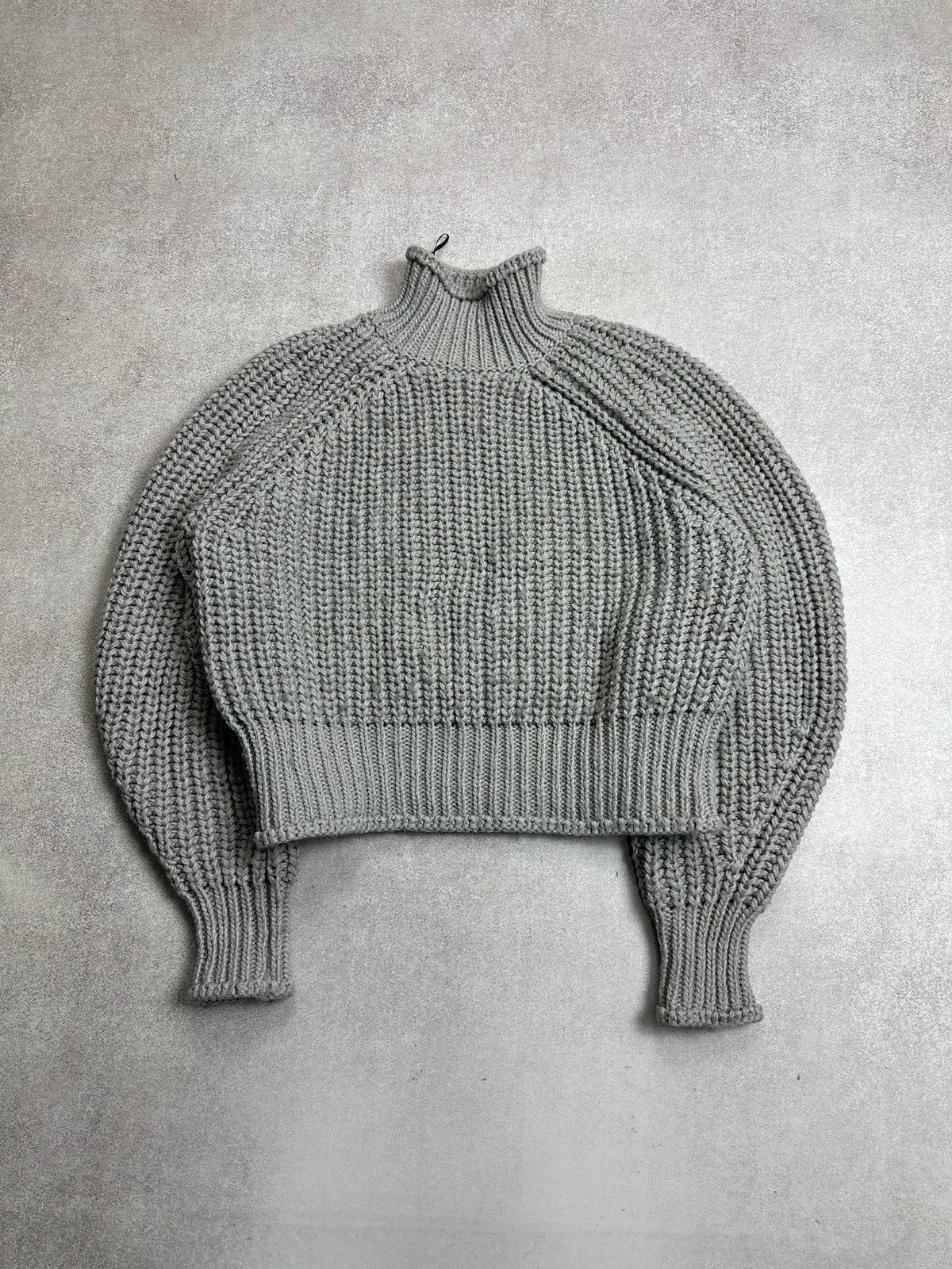 H&M × Maison Margiela Maison Margiela x H&M Big Knit Sweater Gray Size M / US 6-8 / IT 42-44 - 1 Thumbnail
