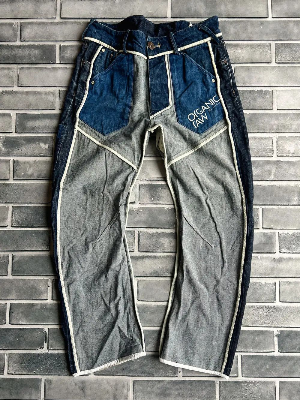 Japanese Brand Vintage G-Star Balenciaga Style Bondage Cargo Pants Size US 32 / EU 48 - 4 Thumbnail