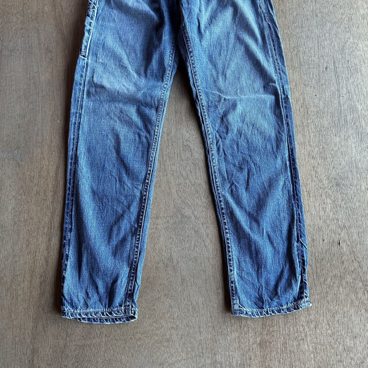 Japanese Brand Vintage JOHNBULL Jeans Cinch Back Denim Hidden Rivet Pants Size US 27 - 7 Thumbnail