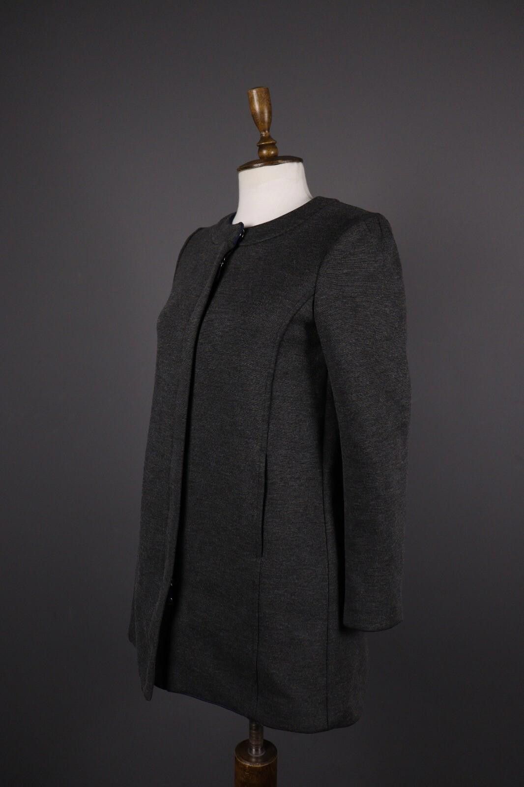 Pink Floyd Pinko Gray Button Down Coat Jacket Size I 40 / GB 8 Size M / US 6-8 / IT 42-44 - 4 Thumbnail