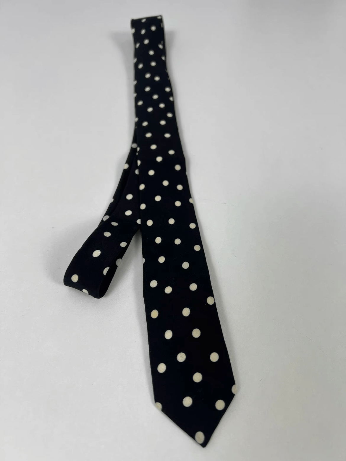 Hedi Slimane × Saint Laurent Paris Saint Laurent Paris 16AW Poke Dots Tie Size ONE SIZE - 2 Thumbnail