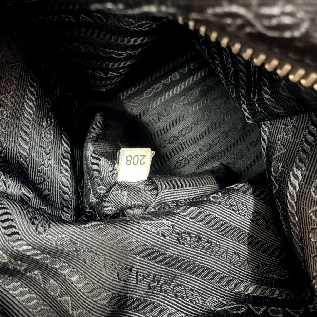 Prada Prada Nylon Black Large Tote Shoulder Bag Size ONE SIZE - 12 Thumbnail