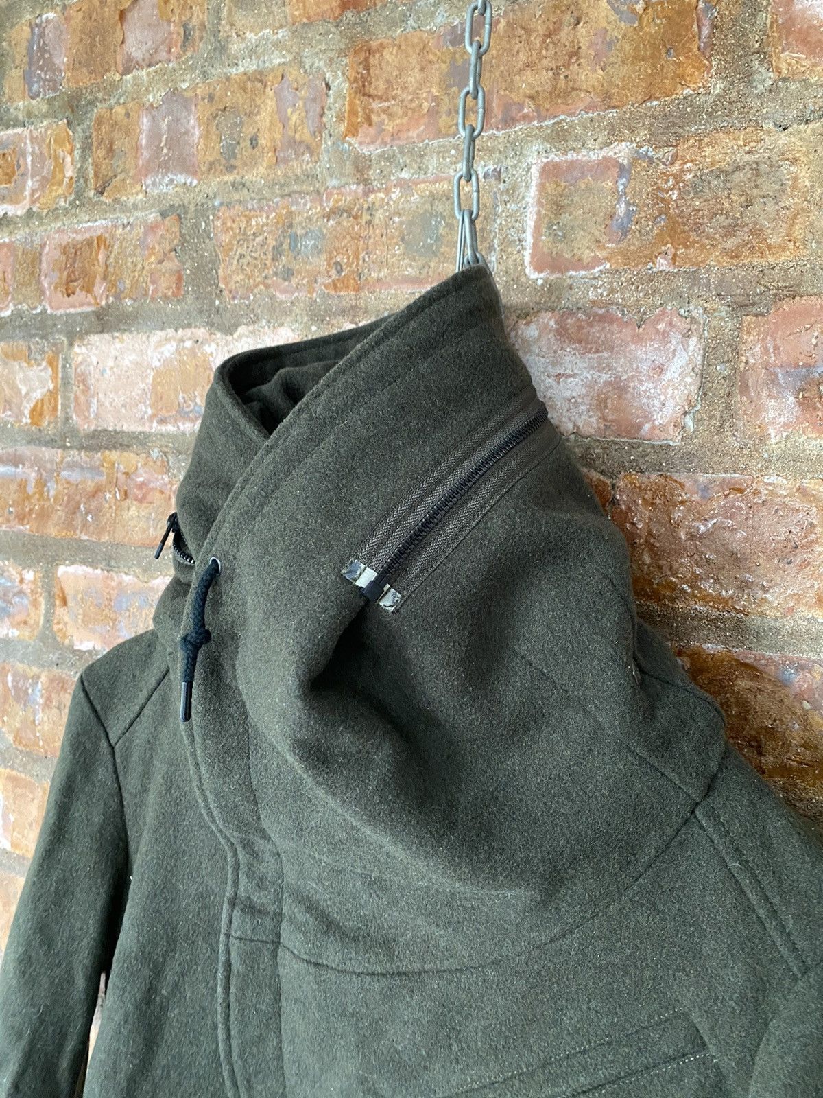 Katharine Hamnett London Vtg K.Hamnett Gimmick Bono Wool padded large hoodie Size US S / EU 44-46 / 1 - 16 Thumbnail