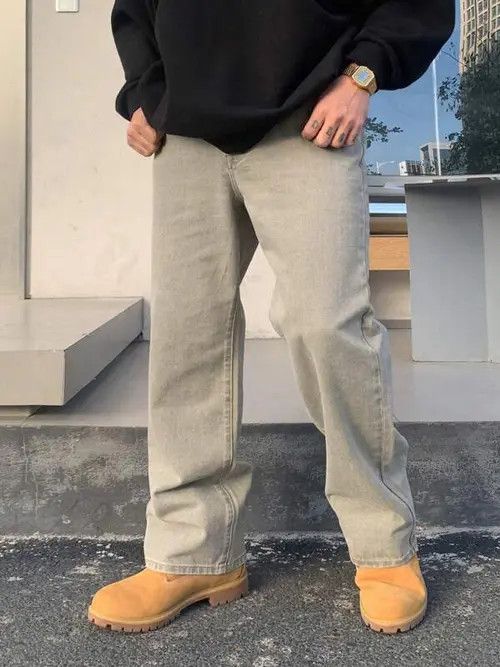 Jean 90s Denim Jeans Straight Leg Size US 32 / EU 48 - 3 Thumbnail