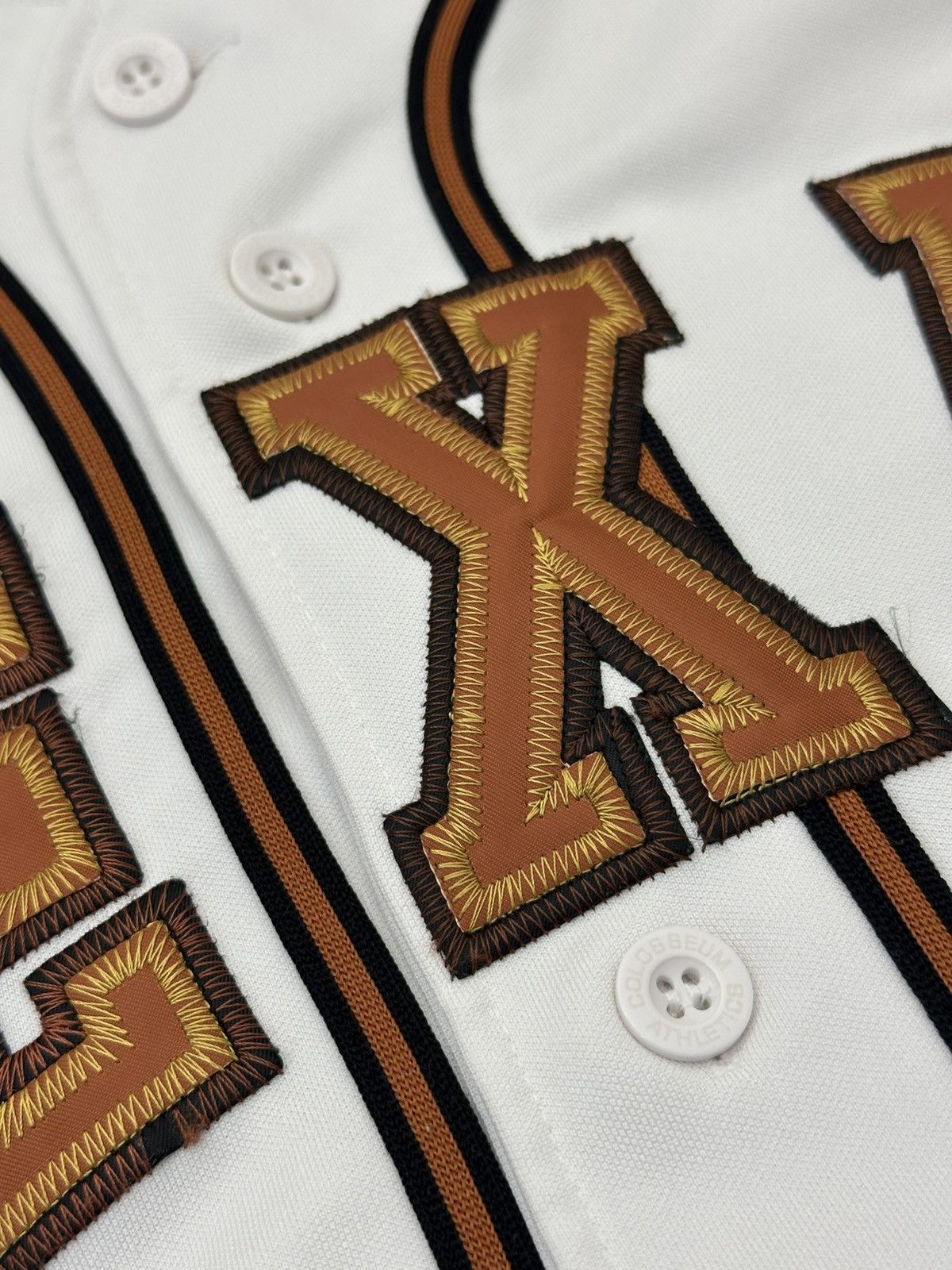 Colosseum Athletics Vintage 90s Colosseum Texas Longhorns Baseball Jersey #7 L Size US L / EU 52-54 / 3 - 9 Thumbnail