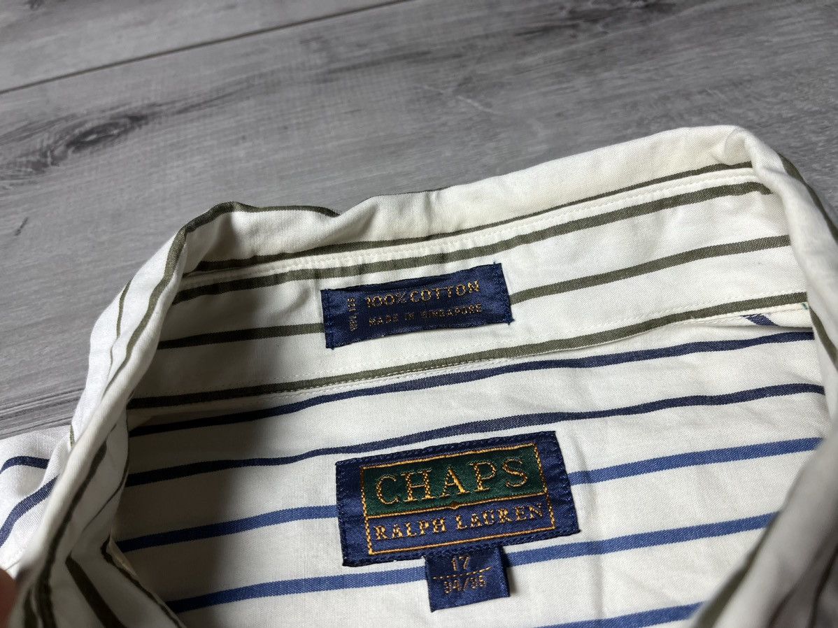 Chaps Ralph Lauren Chaps Ralph Lauren shirt striped size XXlarge Size US XXL / EU 58 / 5 - 5 Thumbnail