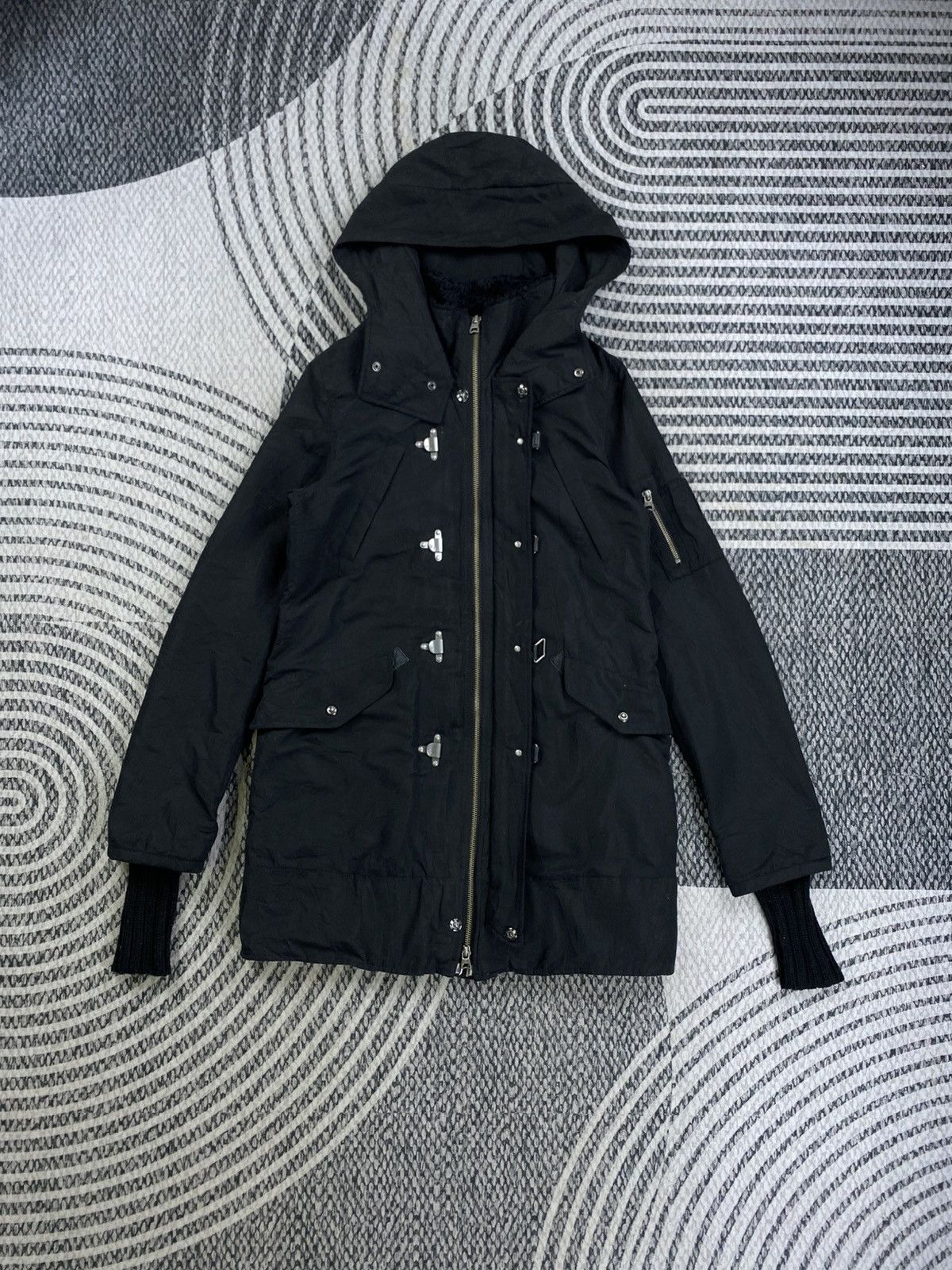 SLY Vintage SLY Military Fireman Parka Jacket Size US S / EU 44-46 / 1 - 5 Thumbnail