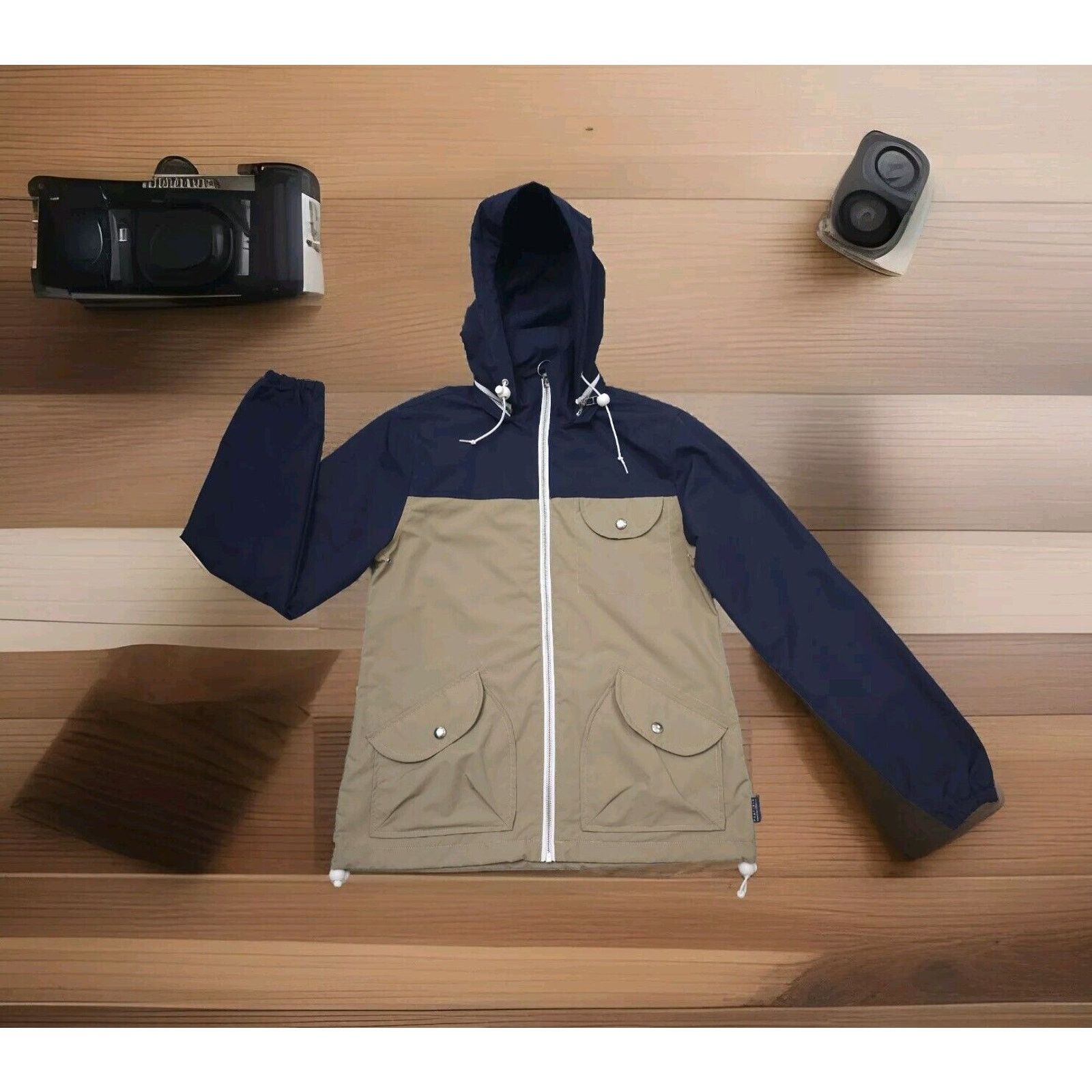 Penfield Penfield Rochester Rain Jacket Two Tone Colorblock Pocket XS Size US XS / EU 42 / 0 - 3 Thumbnail