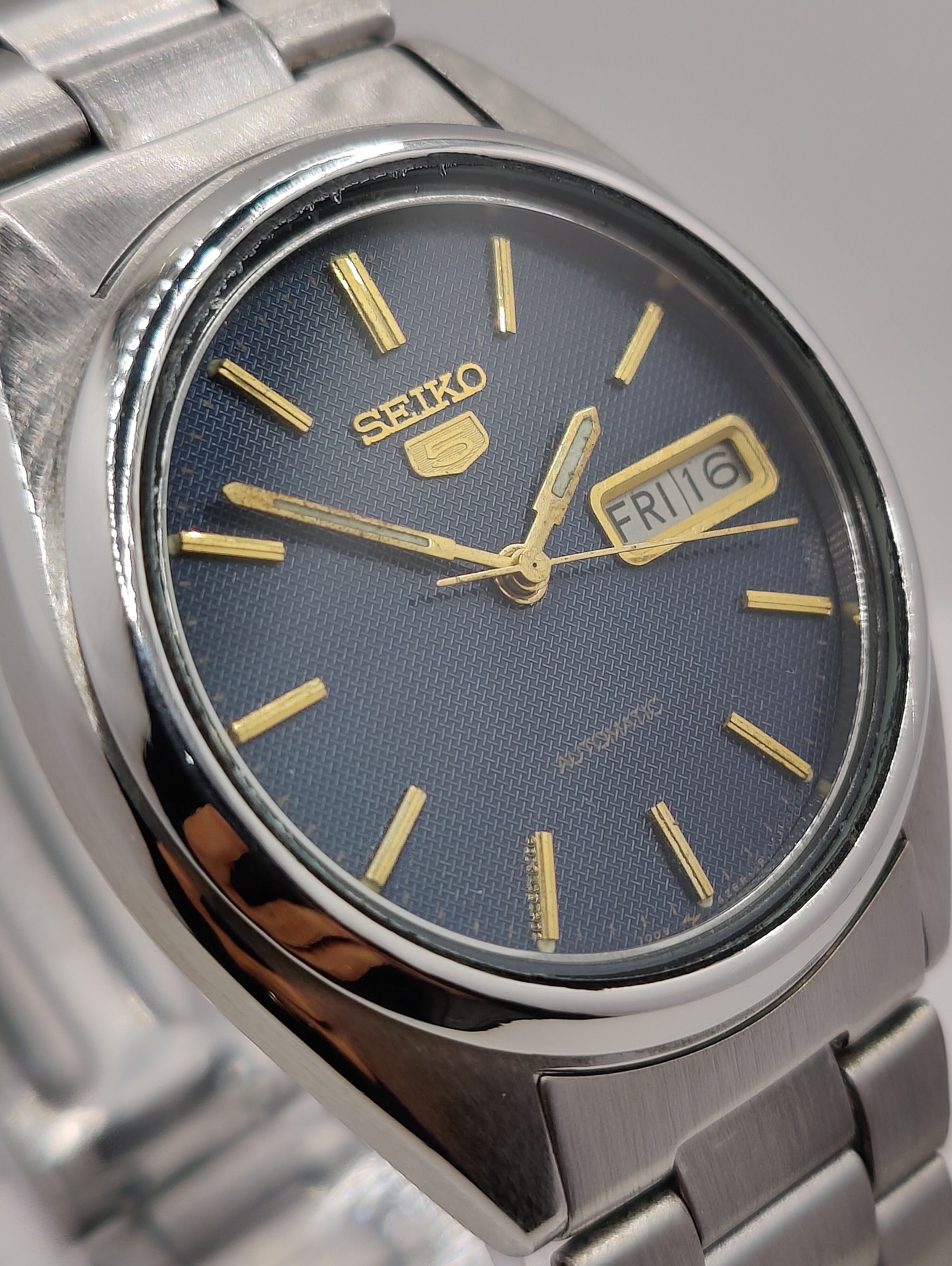 Seiko Seiko 5 Automatic Wrist Watch 17Jewels Day/Date Japan Seiko Seiko 5 Automatic Wrist Watch 17Jewels Day/Date Japan