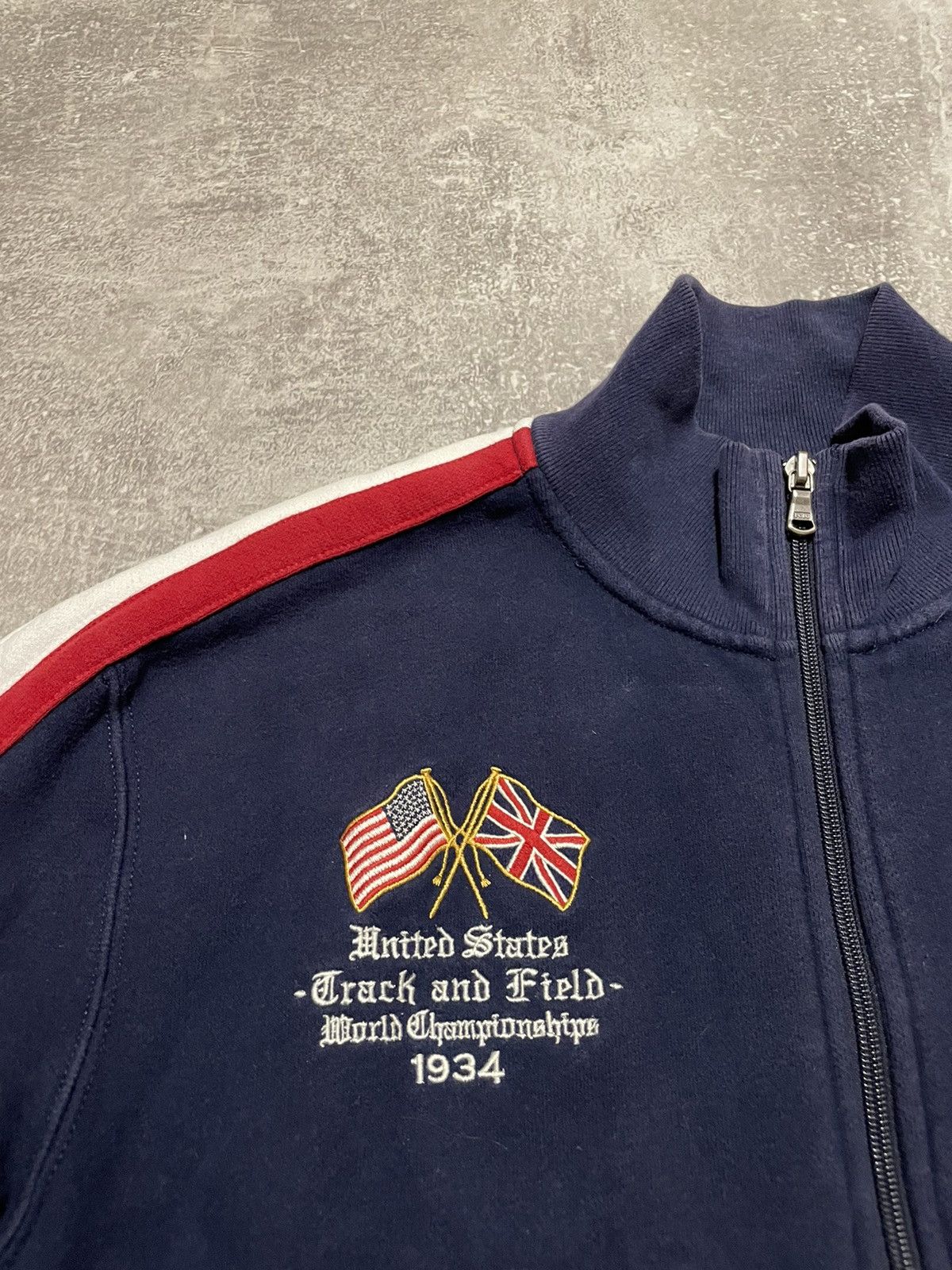 Polo Ralph Lauren Vintage Polo Ralph Lauren United States Track Jacket USA Size US L / EU 52-54 / 3 - 5 Thumbnail