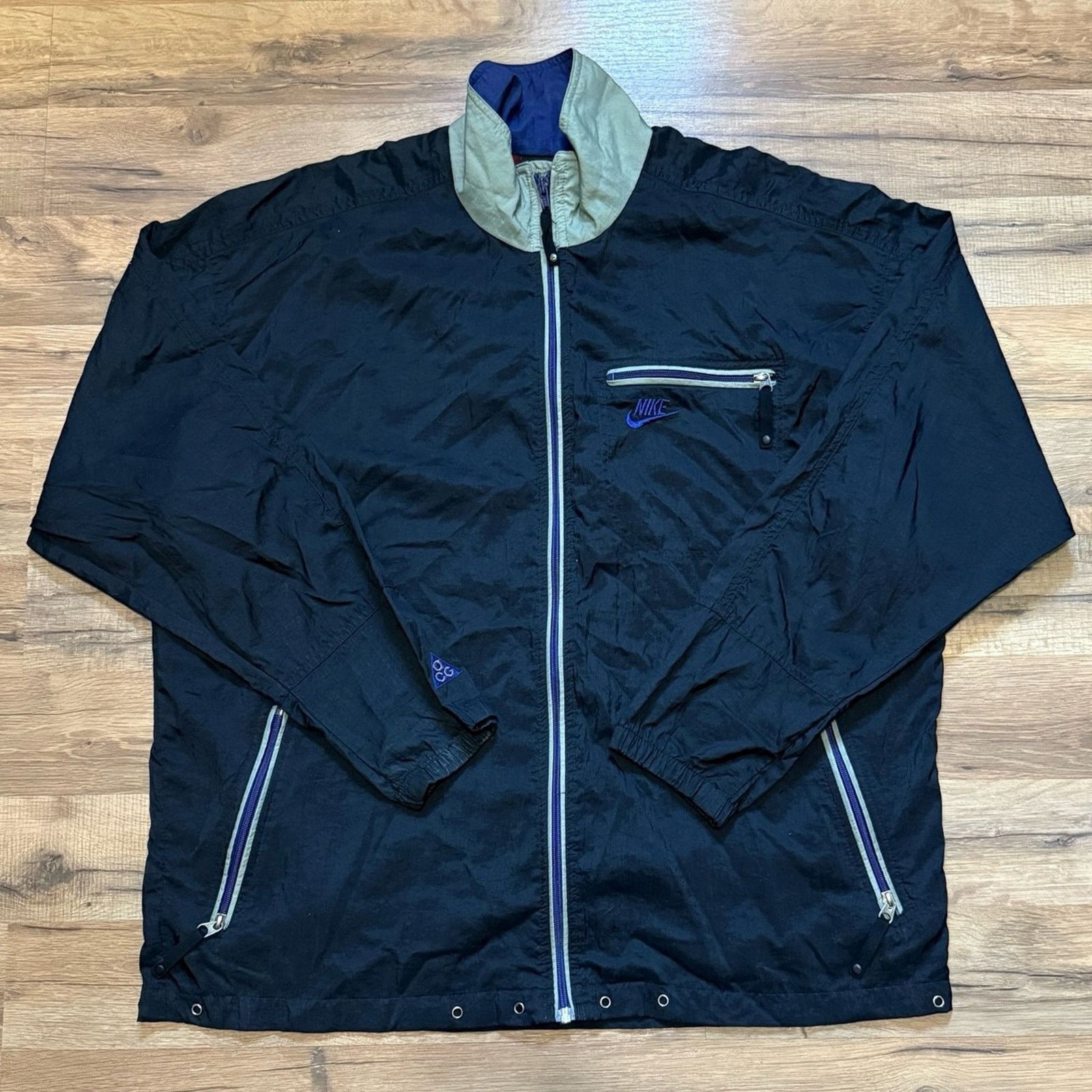 Fear of God × Nike Fear of God x Nike Black Zip-up Waterproof 