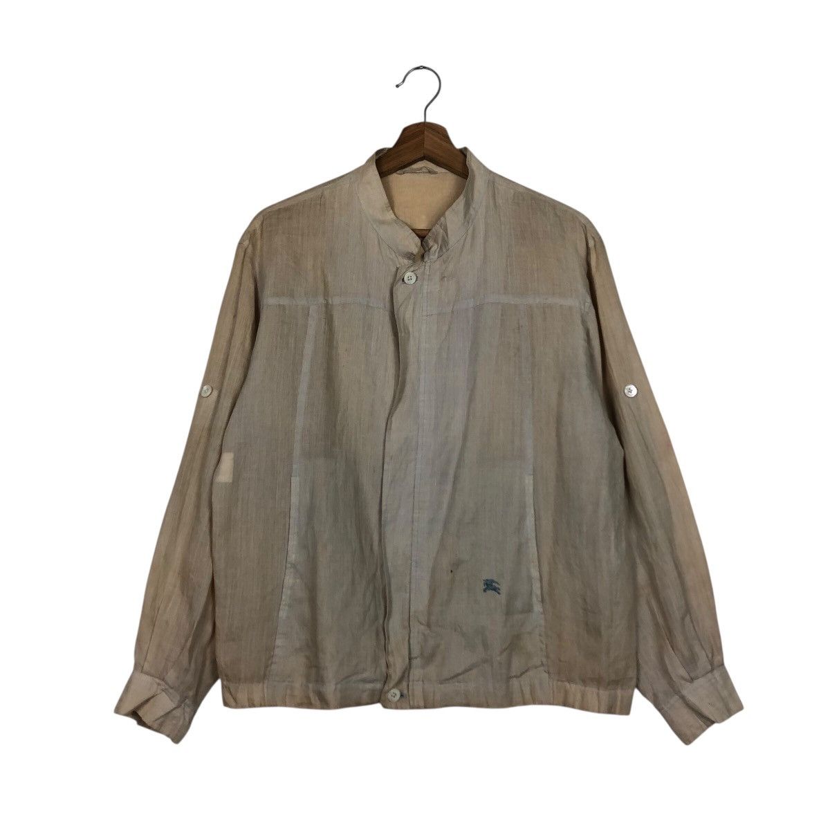 Burberry 📌Vintage Bomber Jacket Burberrys Size US M / EU 48-50 / 2 - 2 Thumbnail