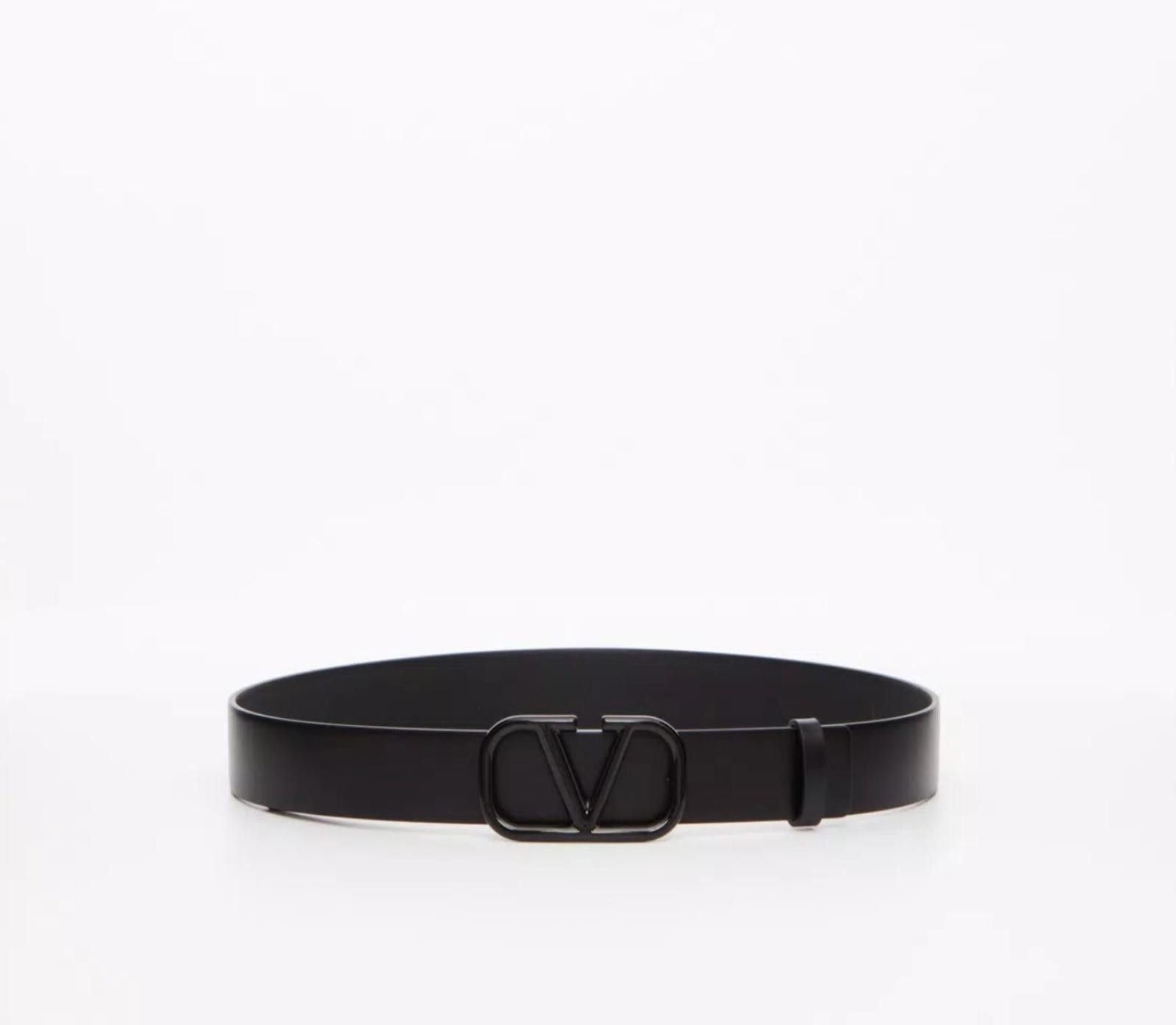 Designer Valentino Vlogo Signature Belt Size 85 Size ONE SIZE - 2 Thumbnail