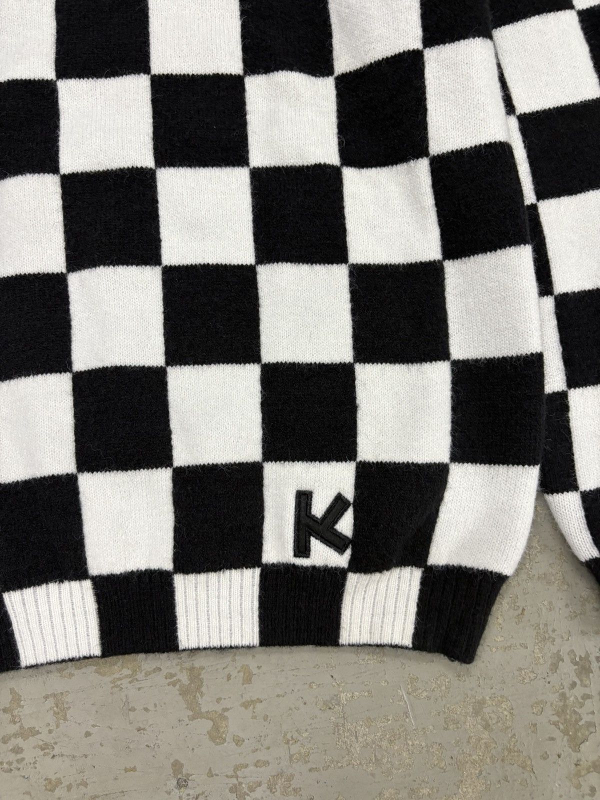 Kenzo Kenzo Paris sweater checkered knitted vintage Size US M / EU 48-50 / 2 - 3 Thumbnail