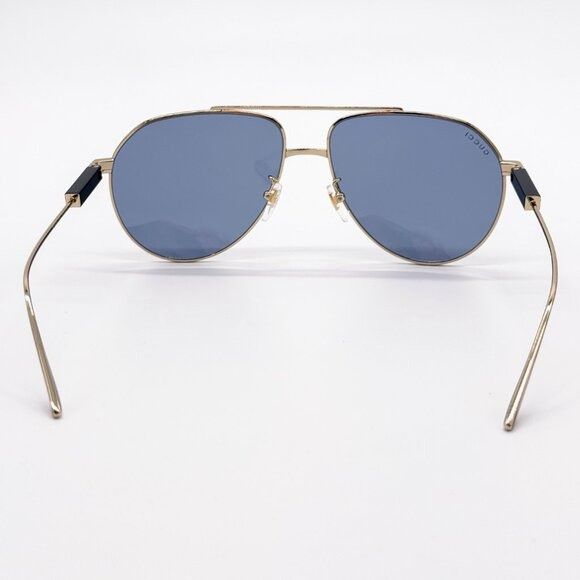 Gucci NEW GUCCI GG1311S 003 UNISEX METAL AVIATOR SUNGLASSES Size ONE SIZE - 8 Thumbnail