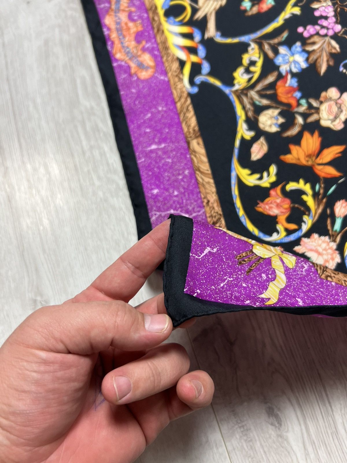 Hermes HERMES Carre Pierres d'Orient et d'Occident Silk Scarf Size ONE SIZE - 10 Thumbnail