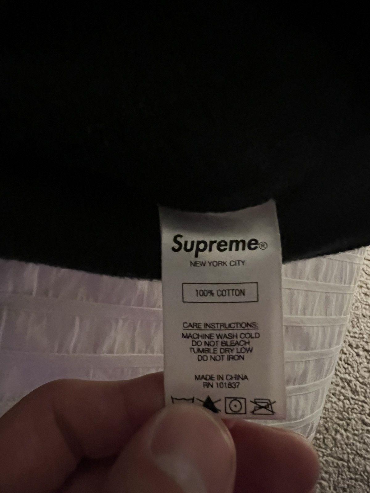 Supreme Supreme contrast embroidered hoodie Size US M / EU 48-50 / 2 - 5 Thumbnail