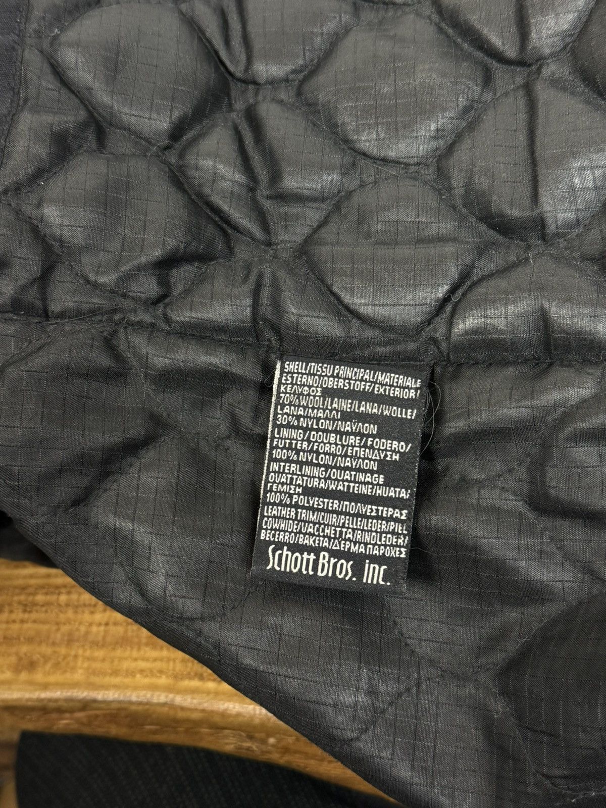 Schott Vintage Schott NYC Warren Wool Duffle Coat Black Size US XL / EU 56 / 4 - 10 Thumbnail