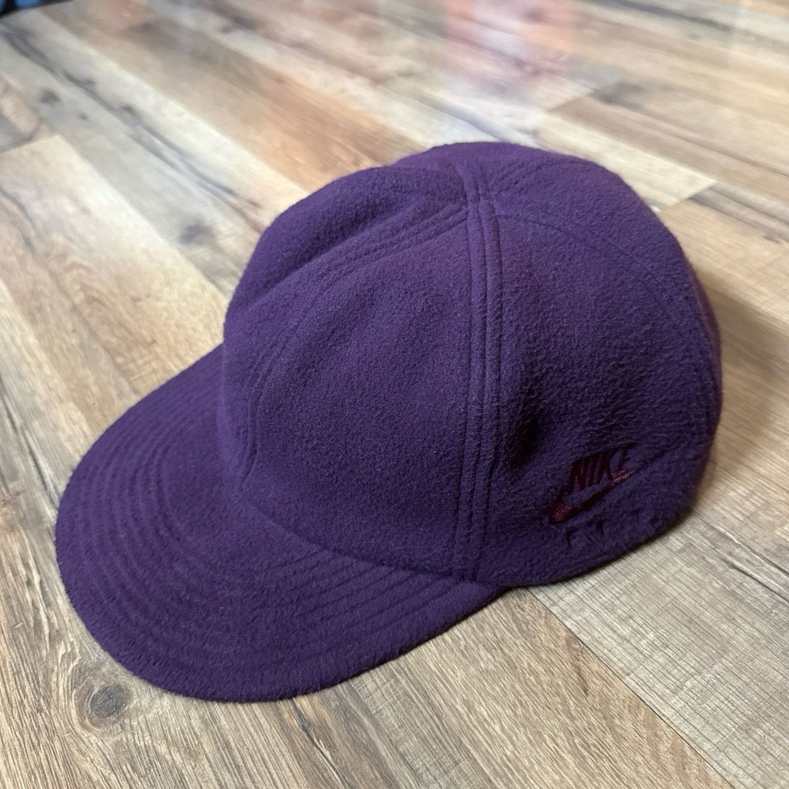 Nike 90s Nike Fit Fleece Hat Size ONE SIZE - 2 Thumbnail