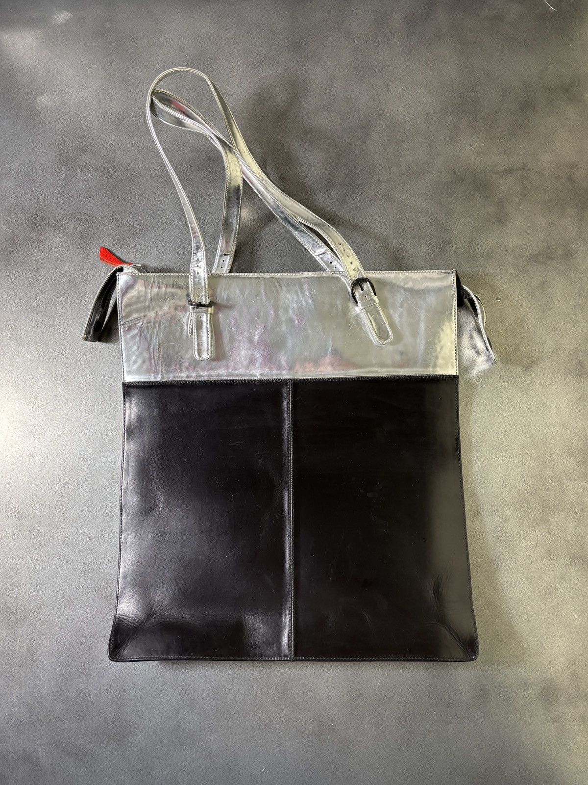 Barena Venezia × Other × SSSR Venezia Stephen Venezia Leather Tote Bag Large Metallic Vintage Bags Size ONE SIZE - 1 Thumbnail