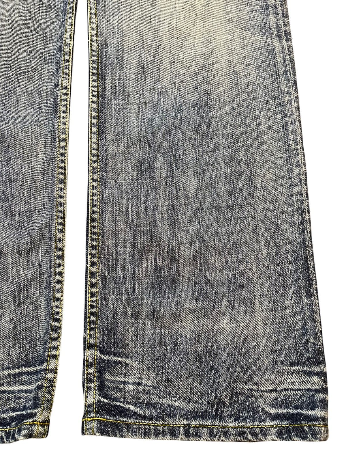 Hummel Vintage Hummel Blue Faded Wash Style Baggy Jeans Size US 32 / EU 48 - 8 Thumbnail