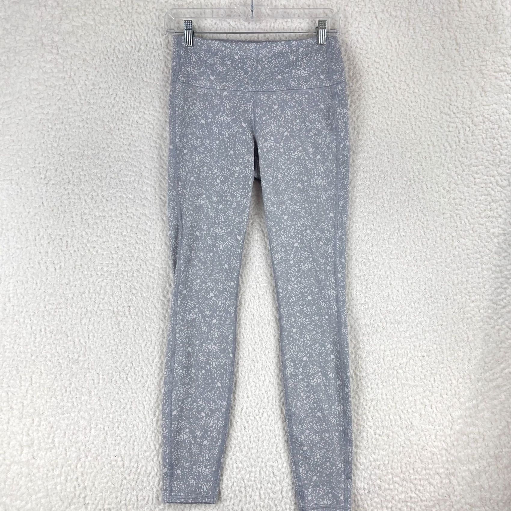 Athleta Athleta Gray Full Length Ankle Leggings Womens Stretch Yoga Small Size 28" / US 6 / IT 42 - 2 Thumbnail