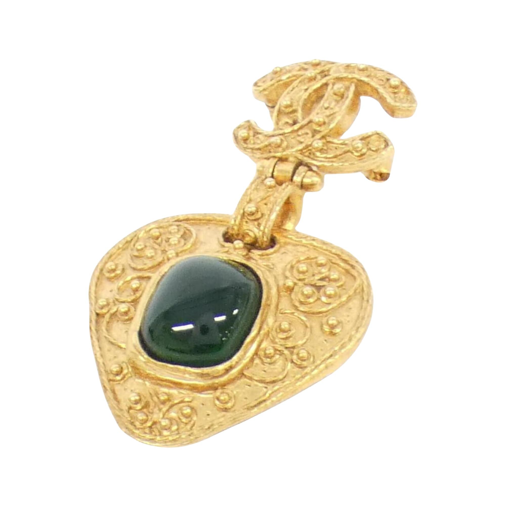 Chanel Chanel Gripoix brooch Size ONE SIZE - 1 Thumbnail