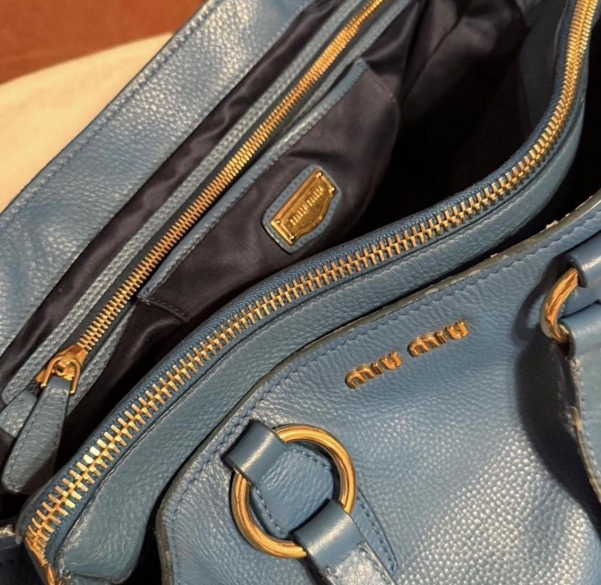Miu Miu Miu Miu Vitello Leather Crossbody Bag Size ONE SIZE - 9 Thumbnail