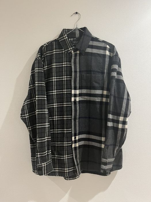 Gosha Rubchinskiy burberry gosha rubchinskiy big flannel shirt