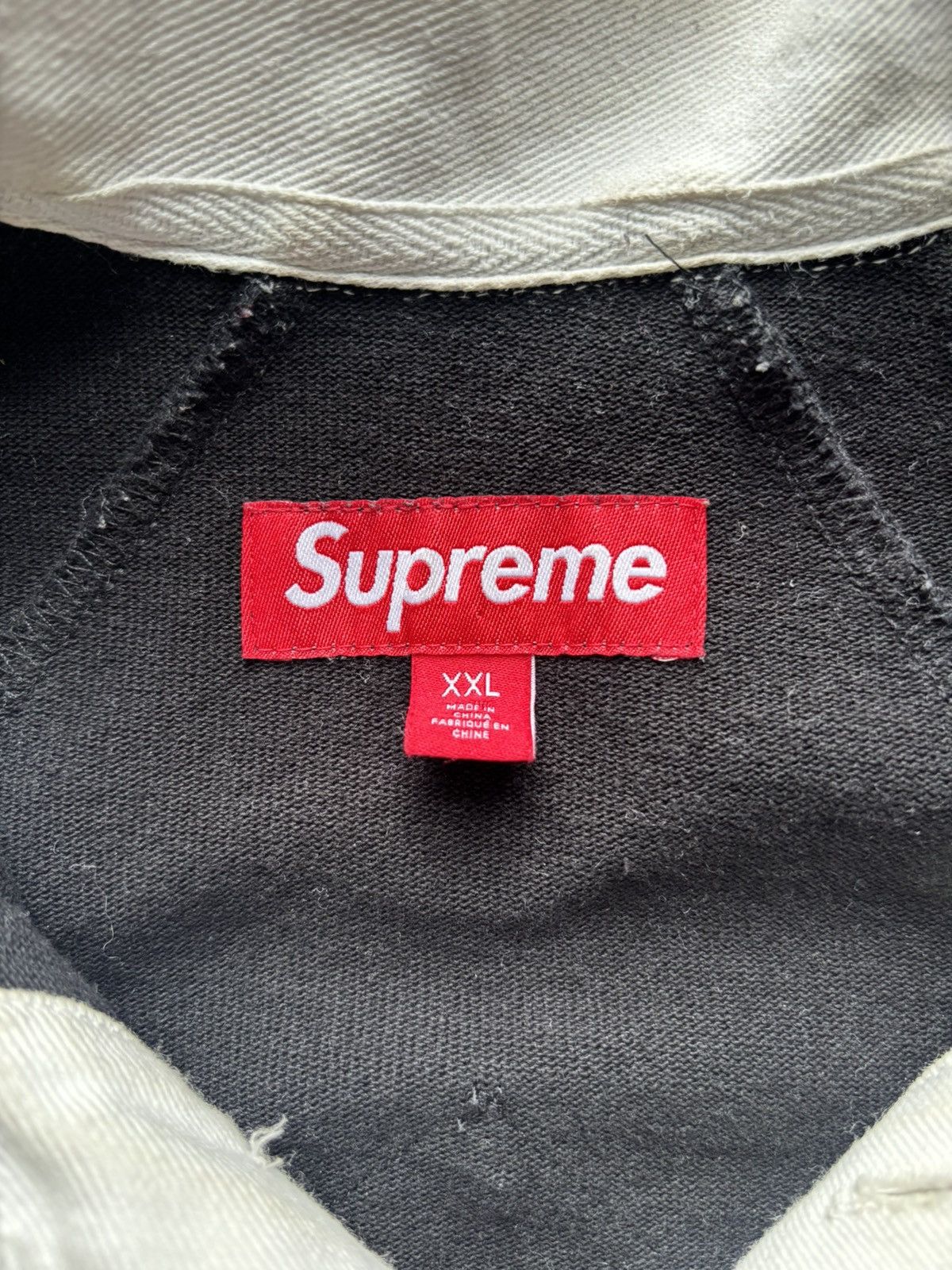 Supreme Supreme S/S Rugby Black Size US XXL / EU 58 / 5 - 5 Thumbnail