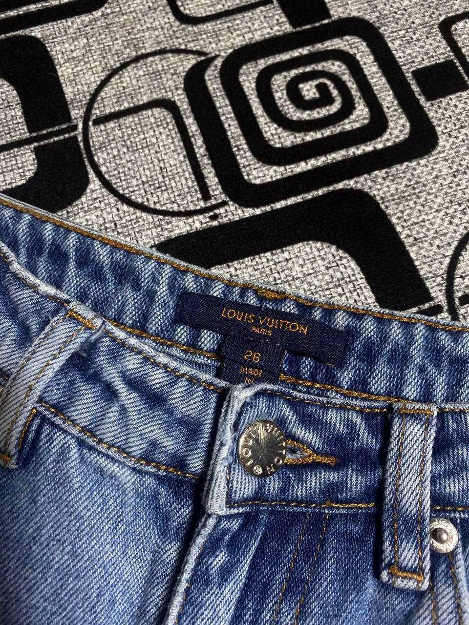 Japanese Brand Crazy Crash Dirty Baggy Faded Jean Japan Avant Garde Style Size US 28 / EU 44 - 13 Thumbnail