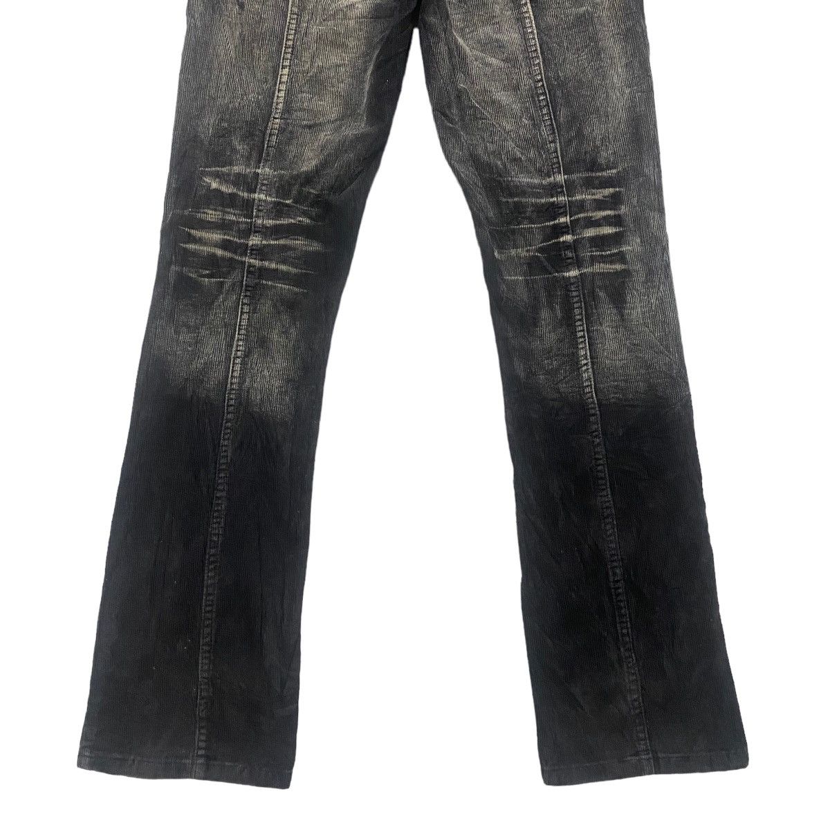LOWBOX Japanese Brand LOWBOX Acid Wash Corduroy Flare Pants Size US 31 - 13 Thumbnail