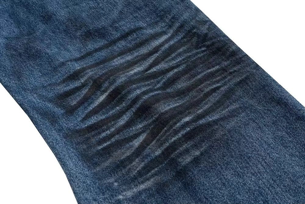 Japanese Brand × Jean Washed Blue Dirty Flare Street Frayed Jean Size US 28 / EU 44 - 9 Thumbnail