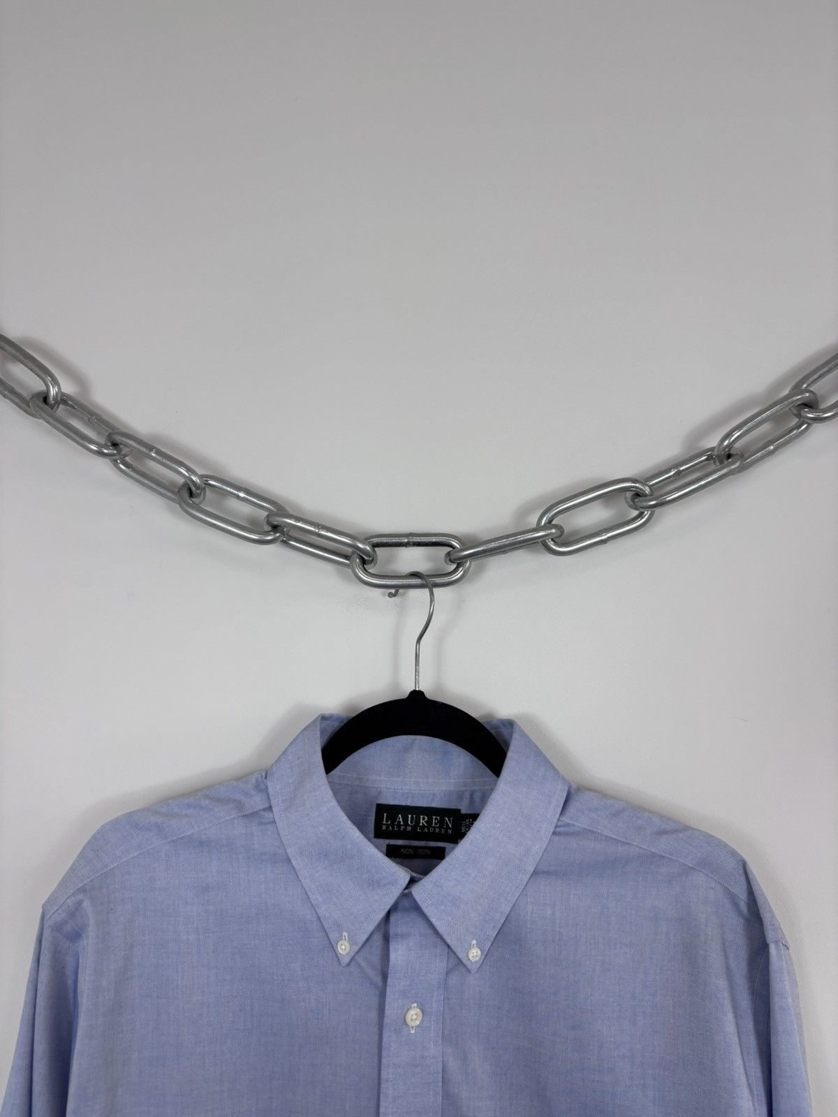 Lauren Ralph Lauren Lauren Ralph Lauren Men’s Blue Long Sleeve Shirt Button Down Size US XL / EU 56 / 4 - 4 Thumbnail