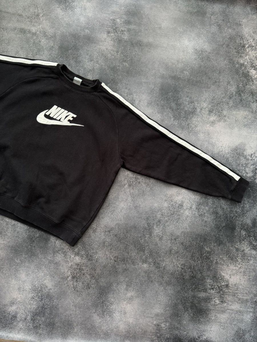 Nike Vintage Nike Big Logo Baggy Crewneck Sweatshirt y2k swoosh Size US XL / EU 56 / 4 - 5 Thumbnail