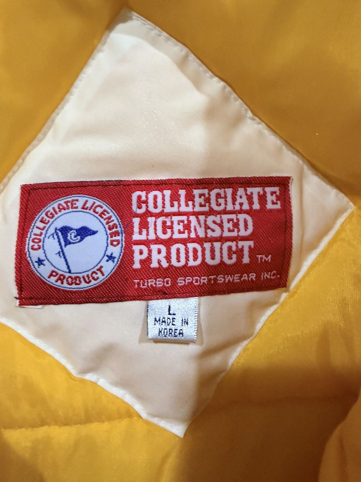 Other Vintage 80s West Virginia Mountaineers Puffer Jacket WVU Size US L / EU 52-54 / 3 - 7 Thumbnail