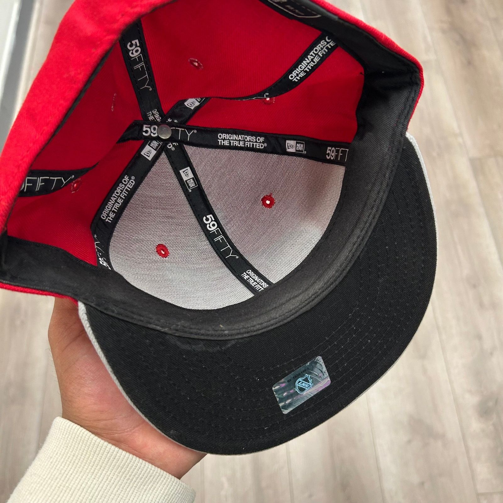 New Era New Era Detroit Red Wings 59FIFTY fitted hat cap size 7 3/8 Size ONE SIZE - 6 Thumbnail