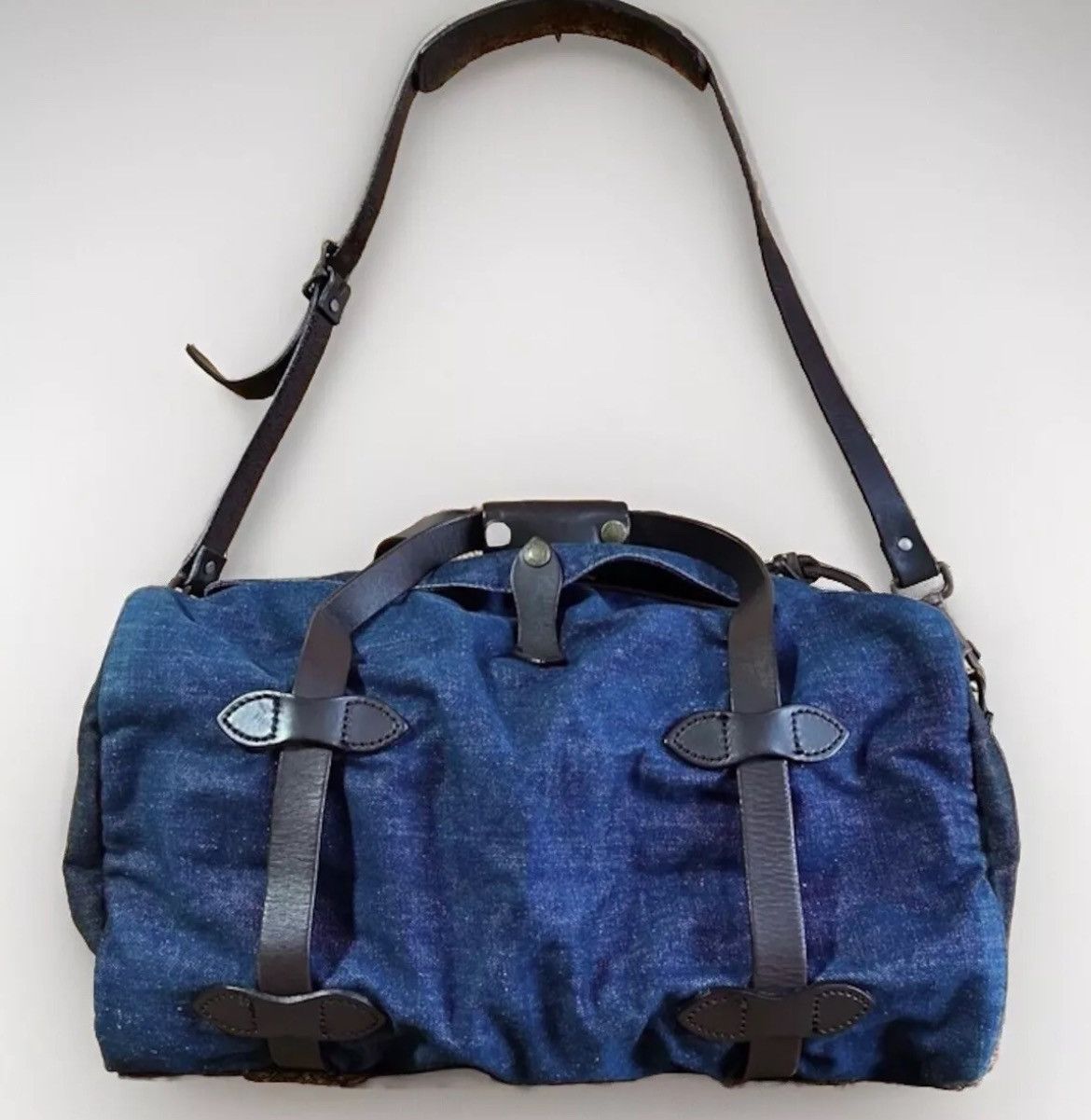 Filson × Levi's × Levi's Made & Crafted Levis x Filson USA Weekender Bag Denim/Leather Small Duffle Size ONE SIZE - 1 Thumbnail