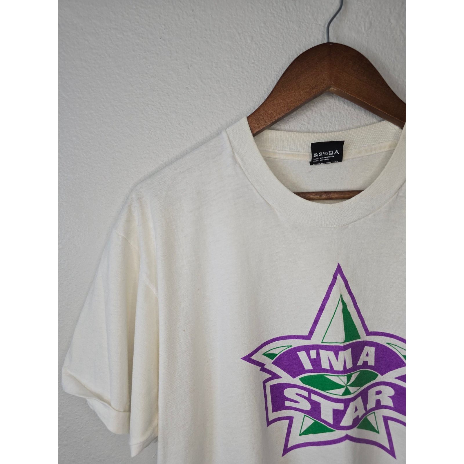 Vintage Vintage Im A Star Shirt White XL Memorial Hospital Tee Size US XL / EU 56 / 4 - 5 Thumbnail