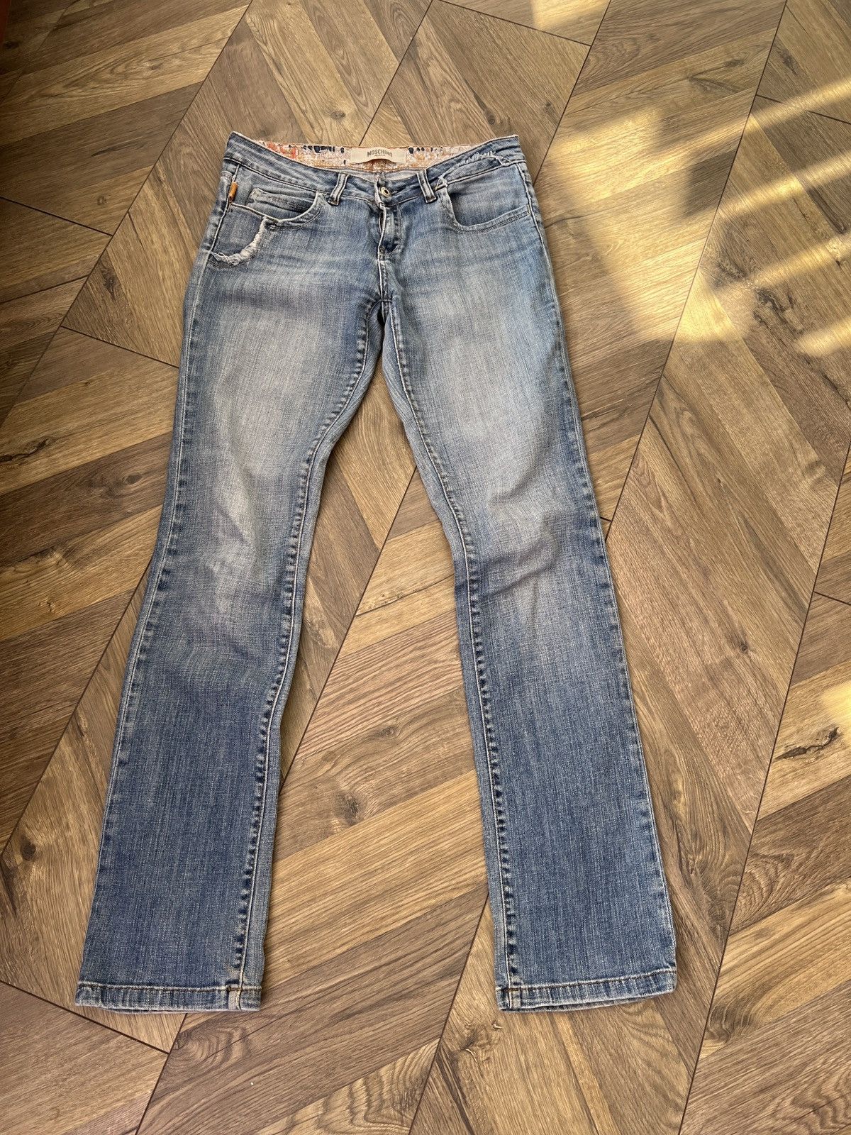 Moschino × Vintage Vintage Moschino Jeans Women’s Denim Pants Size 28" / US 6 / IT 42 - 2 Thumbnail
