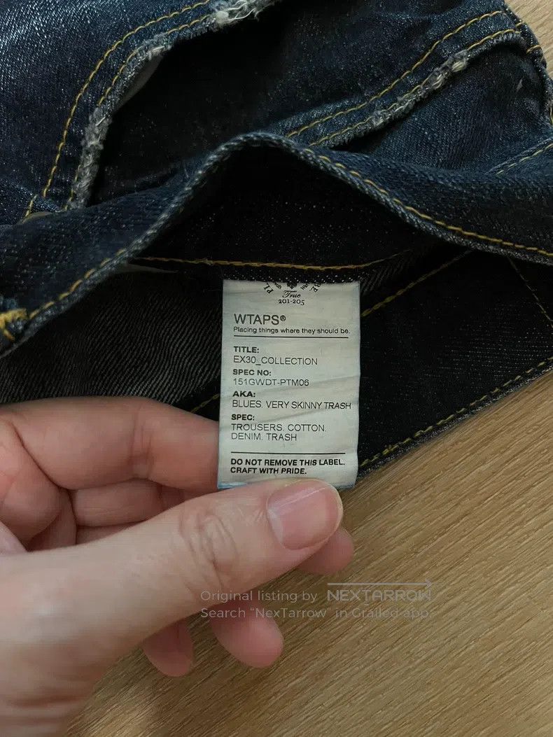 Wtaps Wtaps size S jean Size US 39 - 8 Thumbnail