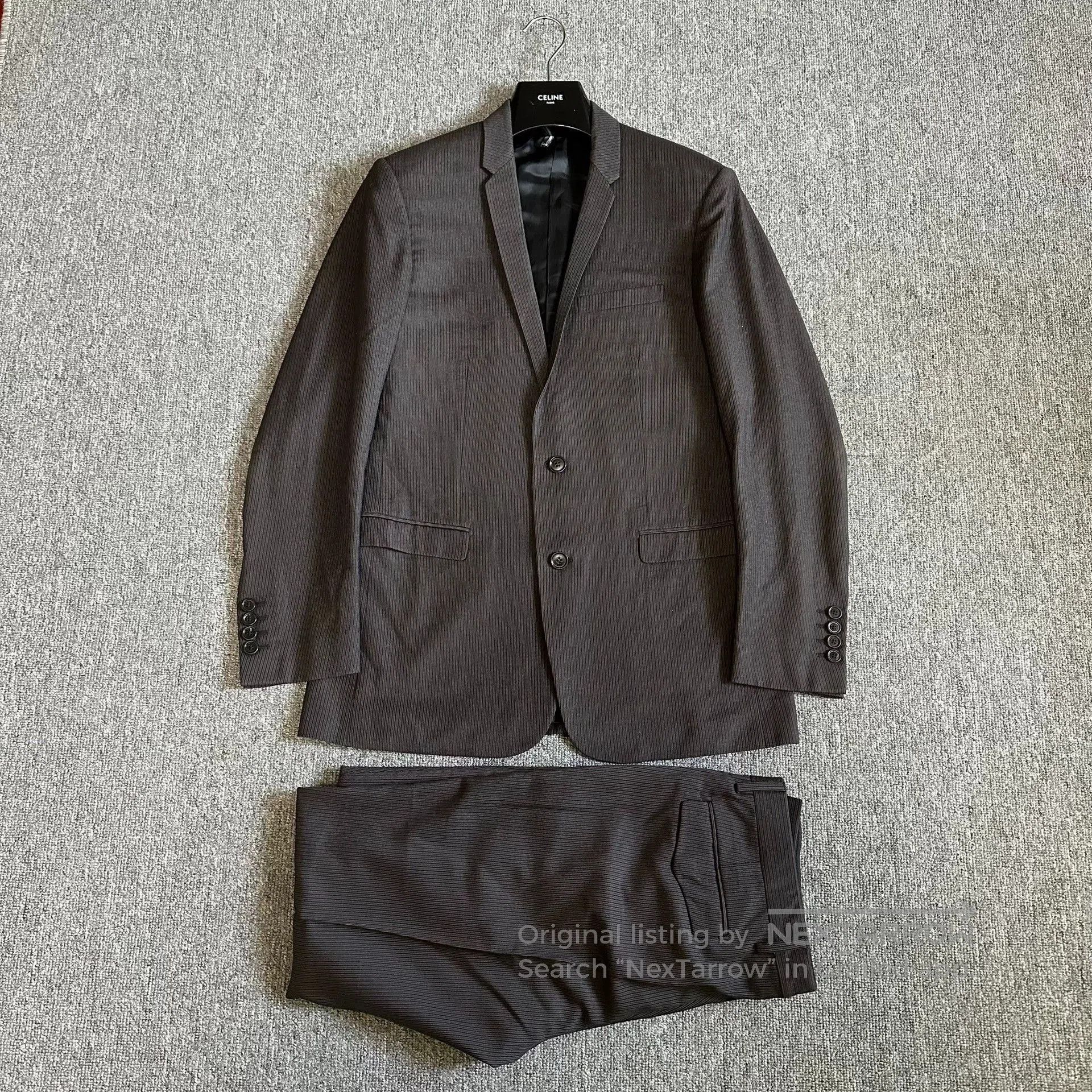 Dior dior brown wool suit set for men. Size US M / EU 48-50 / 2 - 1 Thumbnail