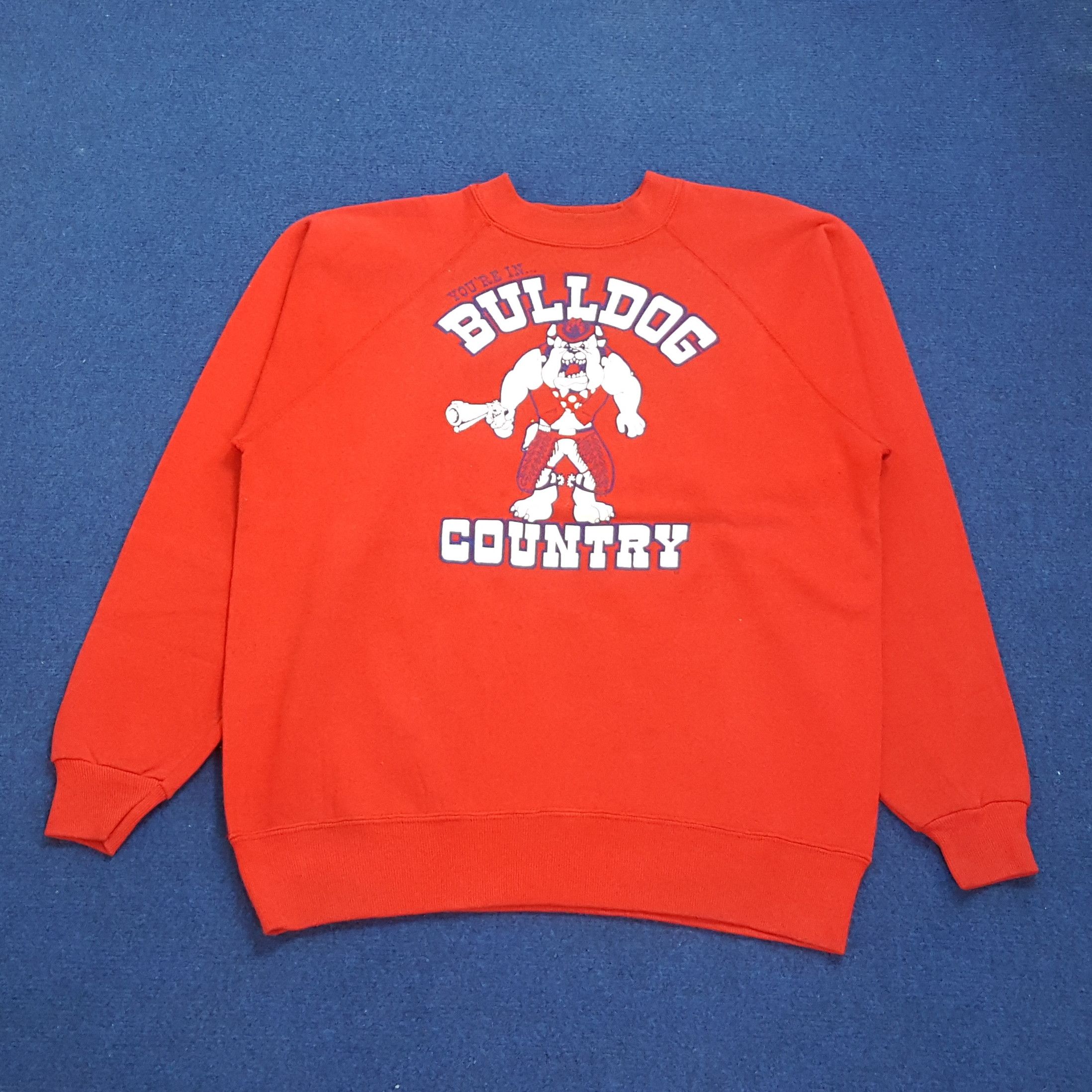 Vintage Vintage Bulldog Country American Football Team Sweatshirts Size US L / EU 52-54 / 3 - 1 Thumbnail