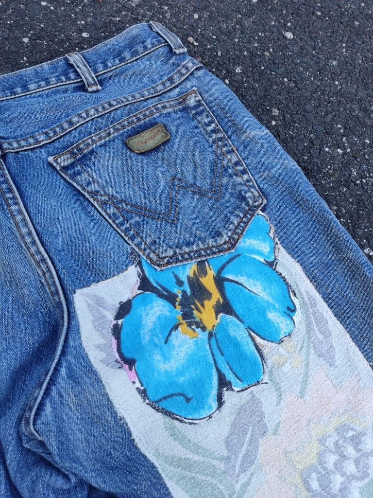 Kapital × Number (N)ine × Vintage Vintage Kapital Inspired Repaired Denim Saschiko Patchwork Size US 34 / EU 50 - 12 Thumbnail