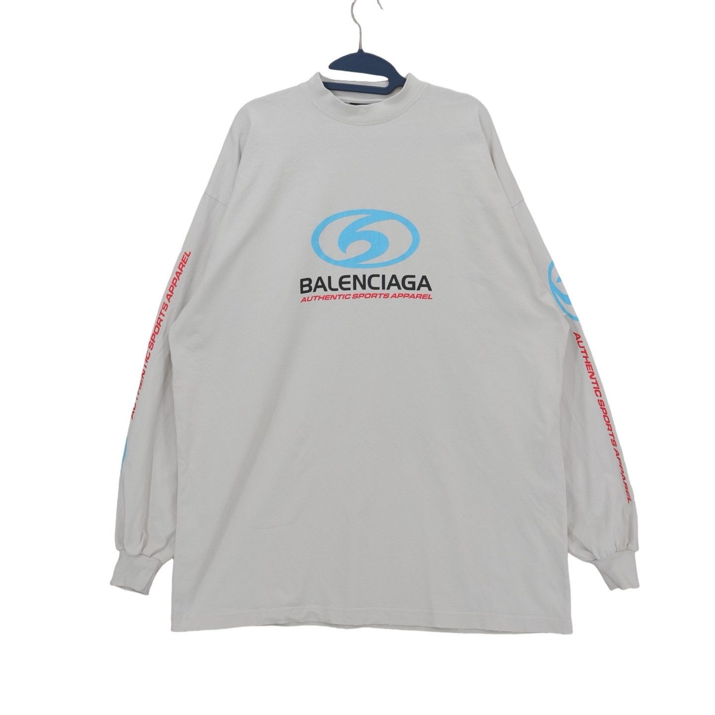 Balenciaga Balenciaga Authentic Jersey Apparel Embroidered Hoodie